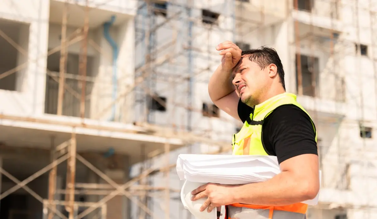 AVOID WORKING DURING THE HOTTEST PART OF THE DAY, TAKE PROTECTIVE MEASURES