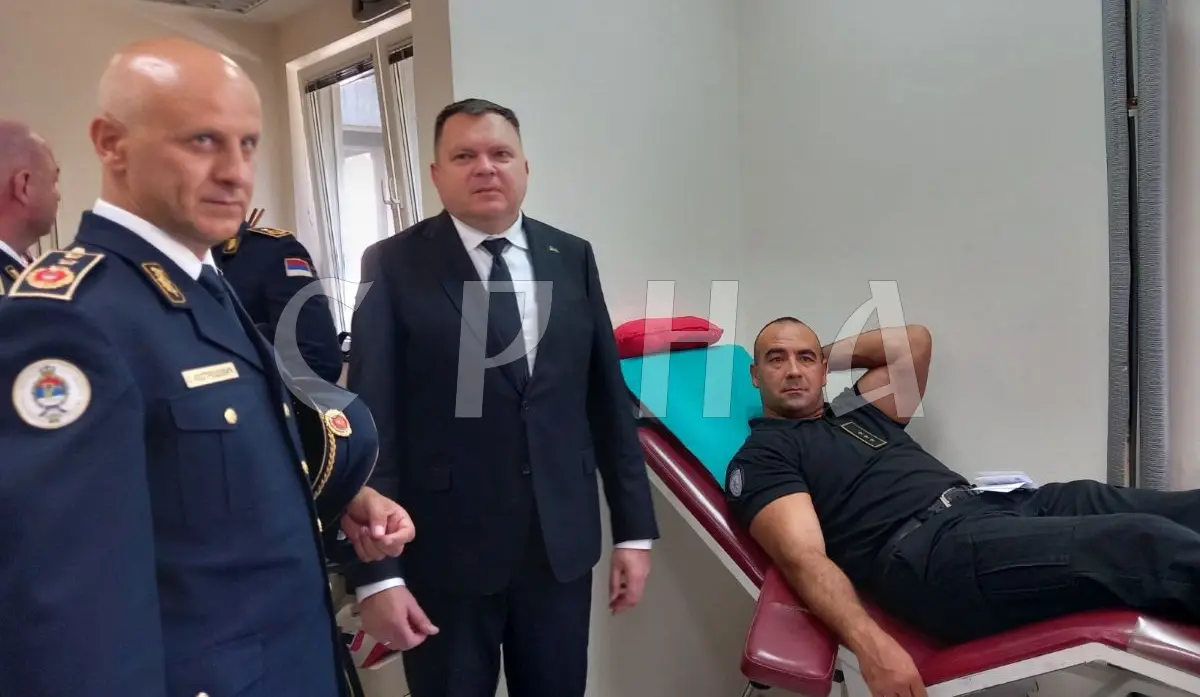BUDIMIR: POLICE OFFICERS AMONG THE MOST NUMEROUS BLOOD DONORS