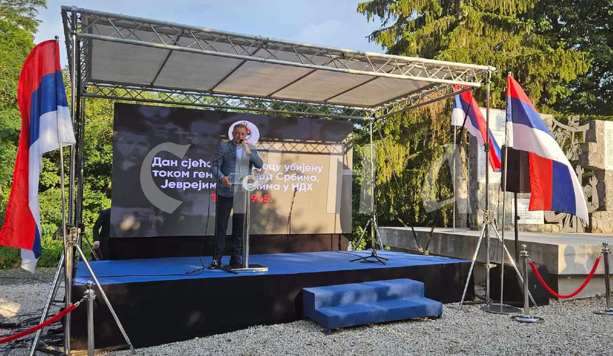 DODIK: BY KILLING CHILDREN, USTASHAS SOUGHT TO DESTROY OUR FUTURE; THIS WILL NEVER BE FORGOTTEN