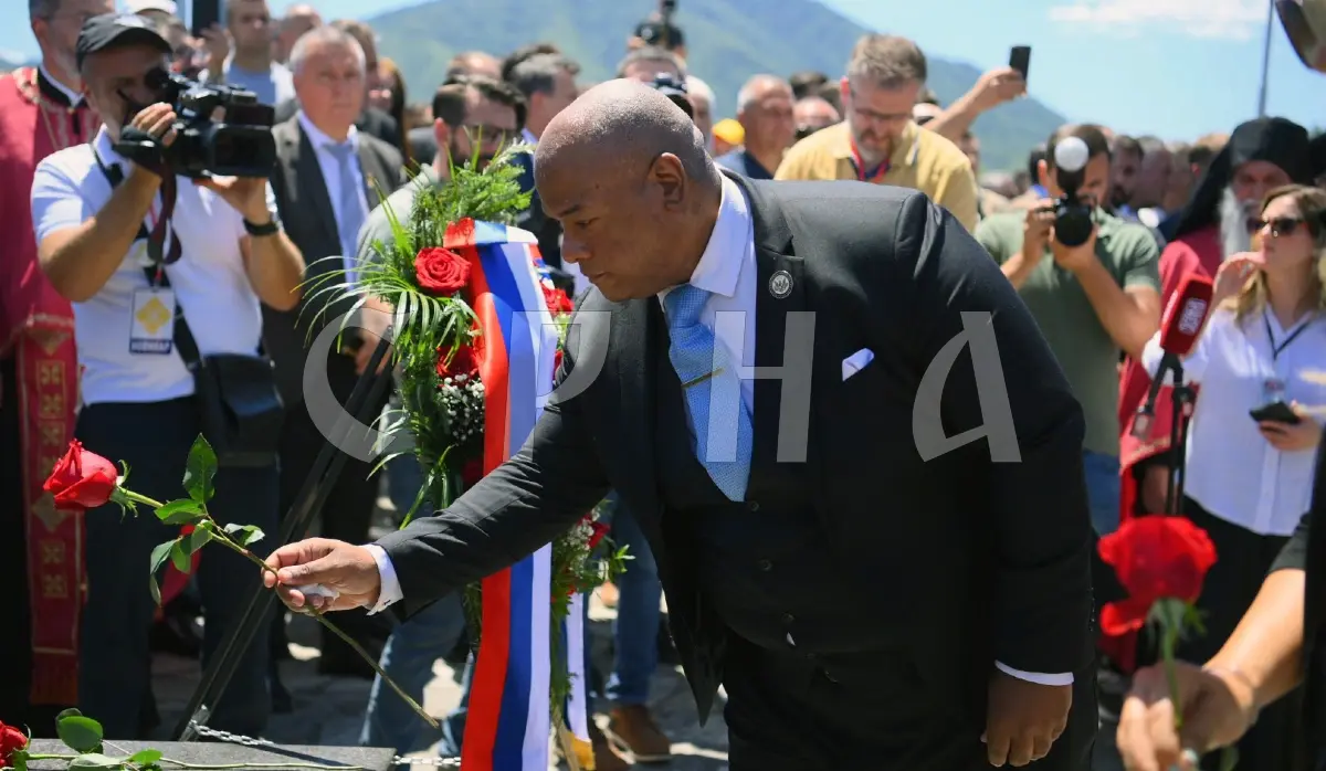 U.S. PRESIDENT’S ADVISER ATTENDS COMMEMORATION OF SERB VICTIMS IN PODRINJE
