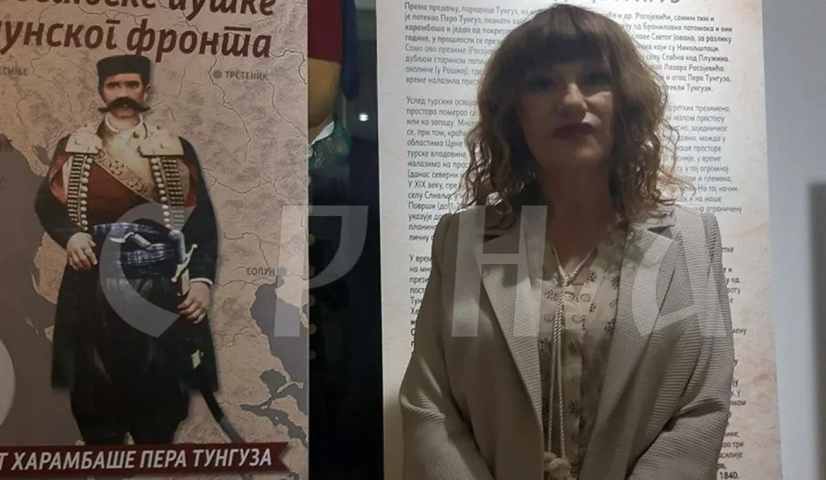 GREAT-GRANDDAUGHTER OF HAJDUK LEADER PERO TUNGUZ: SERB PEOPLE DEFENDED THEIR FREEDOM AND FAITH