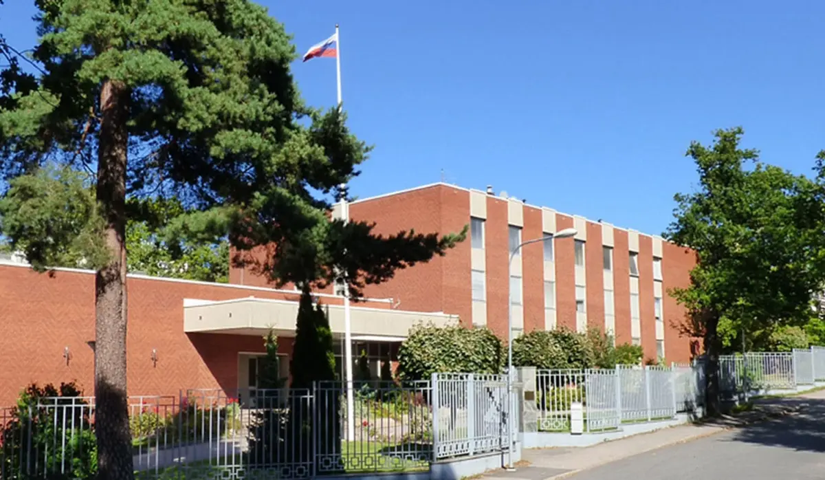 DRONE ATTACK ON RUSSIAN EMBASSY IN STOCKHOLM