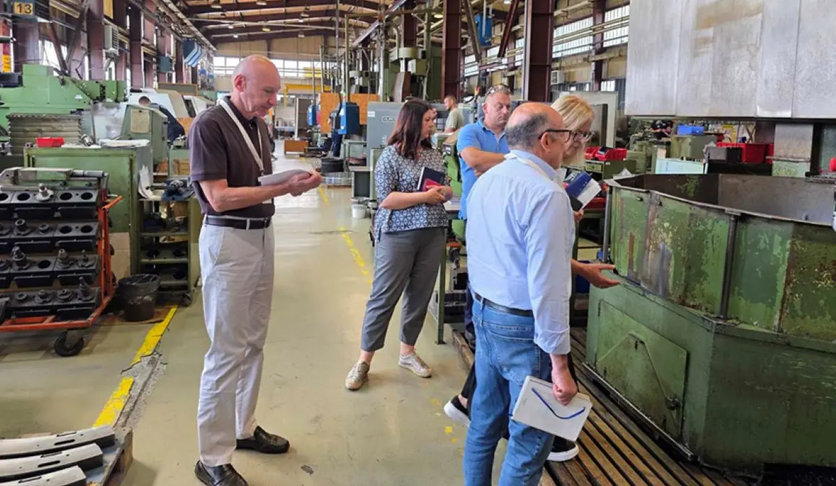 GENERAL ELECTRIC REPRESENTATIVES VISIT ORAO, POSSIBLE COOPERATION DISCUSSED