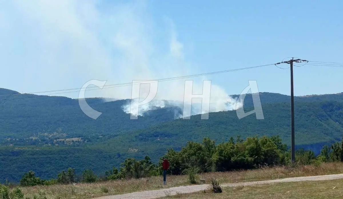 FIRE RAGES FOR THIRD DAY, MINEFIELD BURNING, AROUND 20 HOUSEHOLDS AT RISK