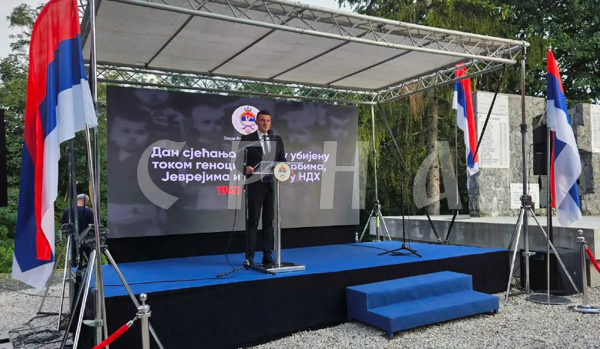 VUČEN: GENOCIDE WAS COMMITTED AGAINST SERBS IN THE NDH; IT IS IMPORTANT TO NURTURE CULTURE OF REMEMBRANCE
