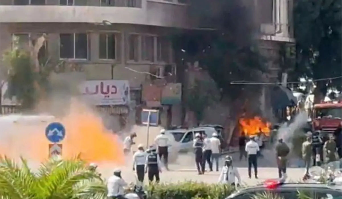 POLICE DETAINS MEMBERS OF TERRORIST CELL RESPONSIBLE FOR EXPLOSIONS IN DAMASCUS