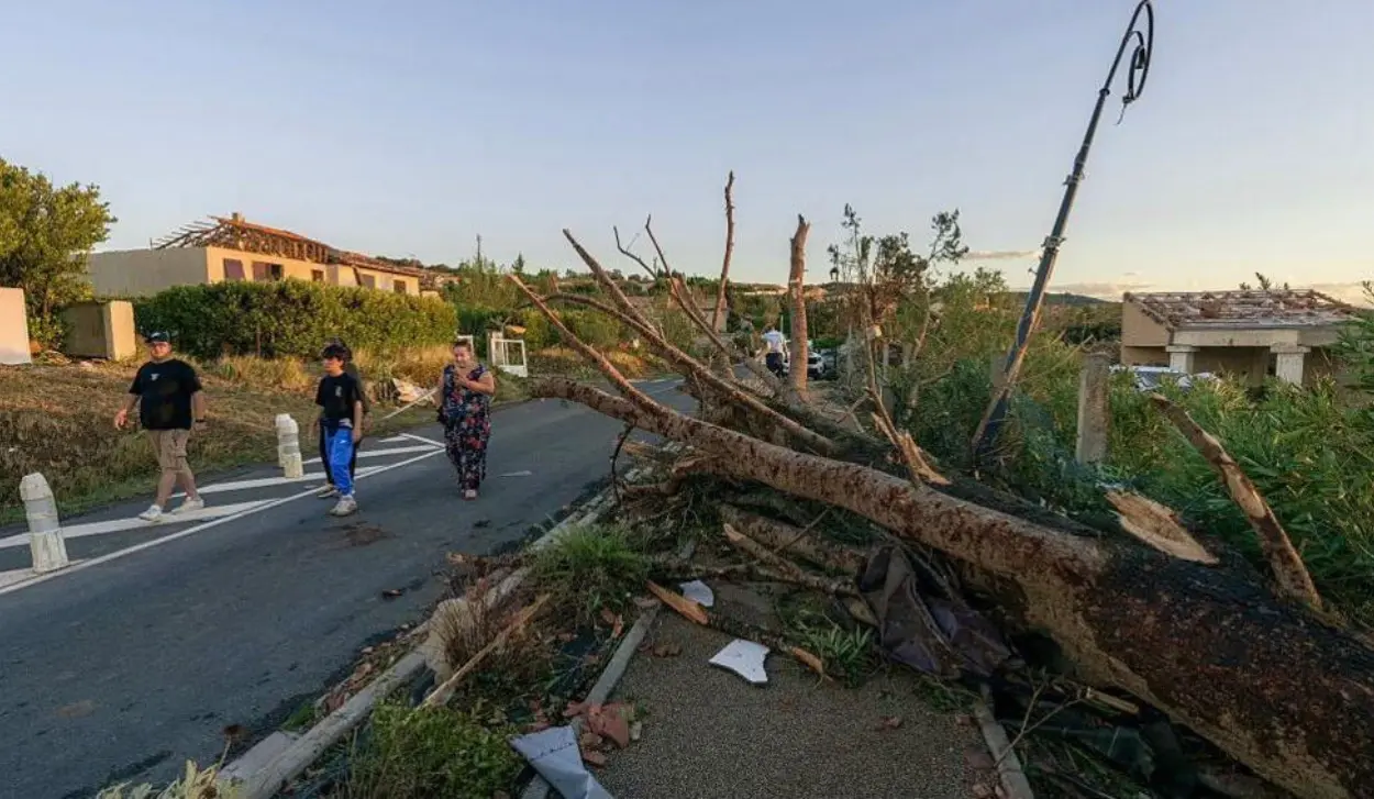 AT LEAST 15 INJURED IN TORNADO