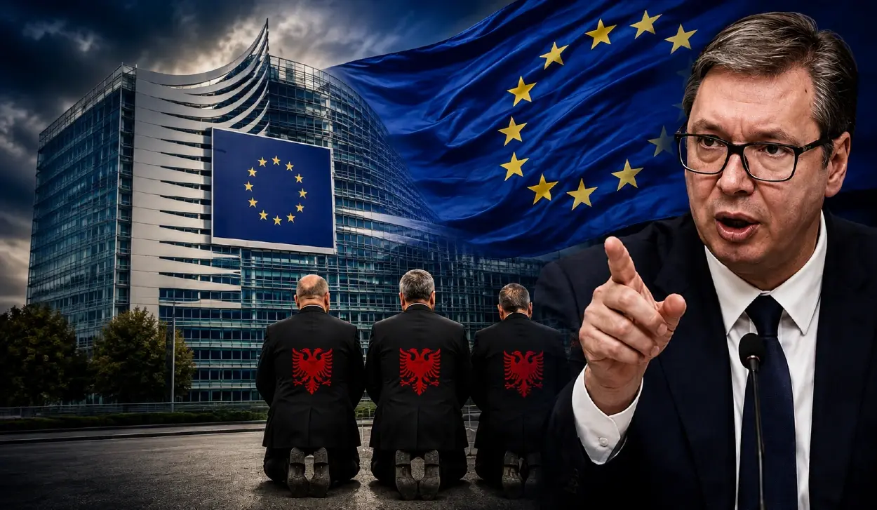 VUČIĆ: EUROPEAN COMMISSION QUICKLY REACTED TO PROTECT ITS ALBANIAN FLUNKEYS