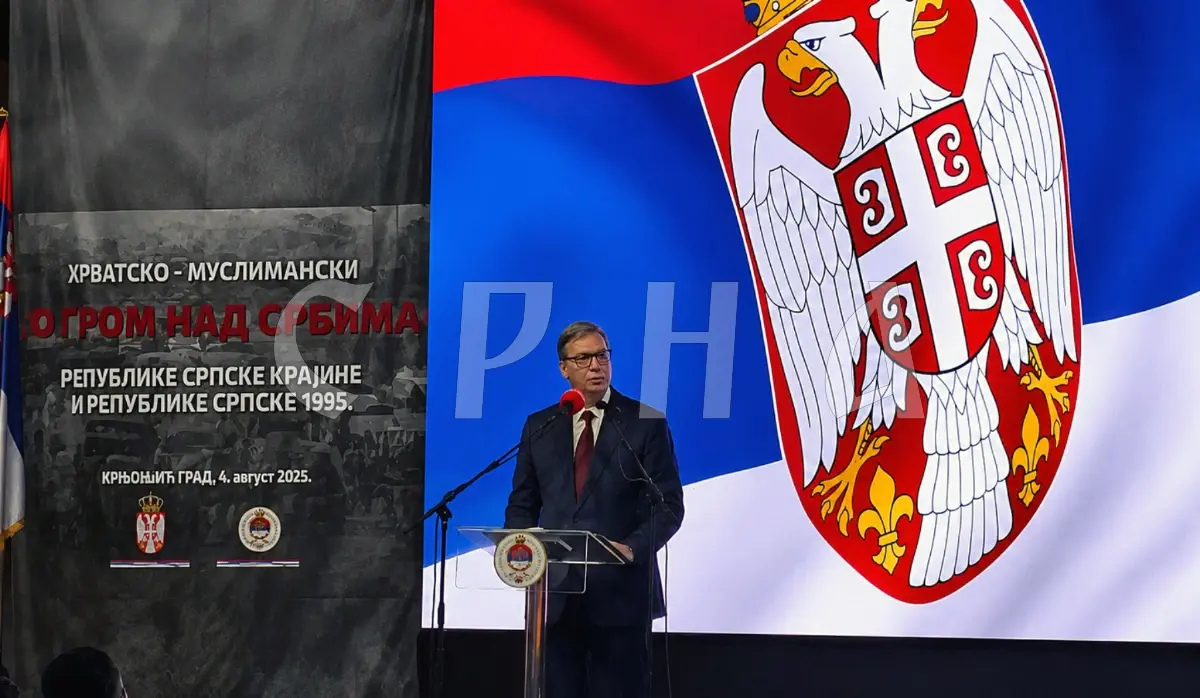 VUČIĆ: I GUARANTEE THAT SERBIA WILL NEVER AGAIN ALLOW ANOTHER OPERATION STORM