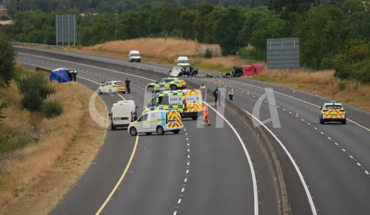 FIVE TEENAGERS KILLED IN HEAD-ON COLLISION ON MOTORWAY