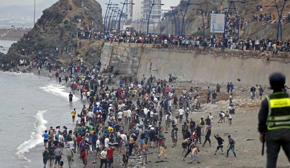 EU LEADERS CALL FOR MEASURES OVER SURGE OF MIGRANTS INTO CEUTA