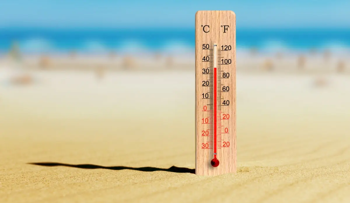 SEA TEMPERATURE OFF MALLORCA REACHES 33 DEGREES CELSIUS