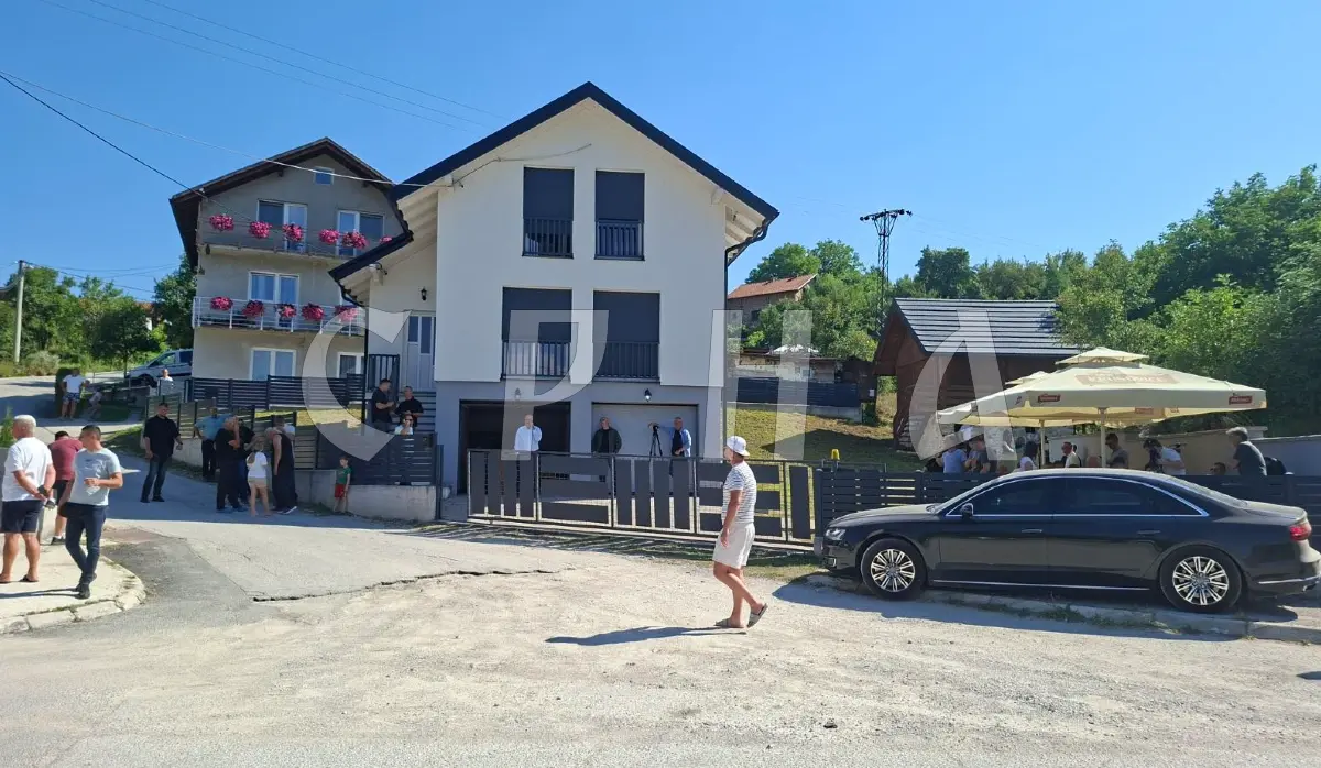 VUČIĆ AND DODIK ARRIVE IN ČIPULJIĆ, VUČIĆ'S FATHER’S BIRTHPLACE