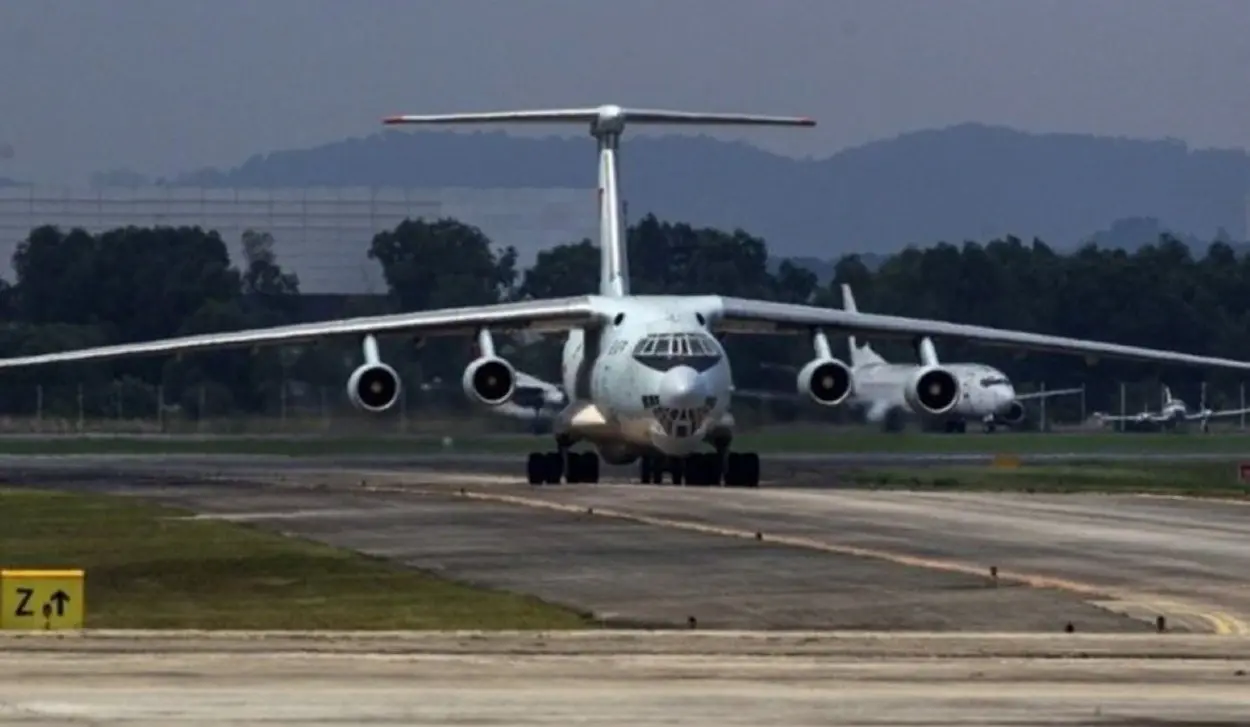 RUSSIAN AIRCRAFT LANDS IN NIŠ TO HELP FIGHT FIRE IN DELIBLATO SANDS