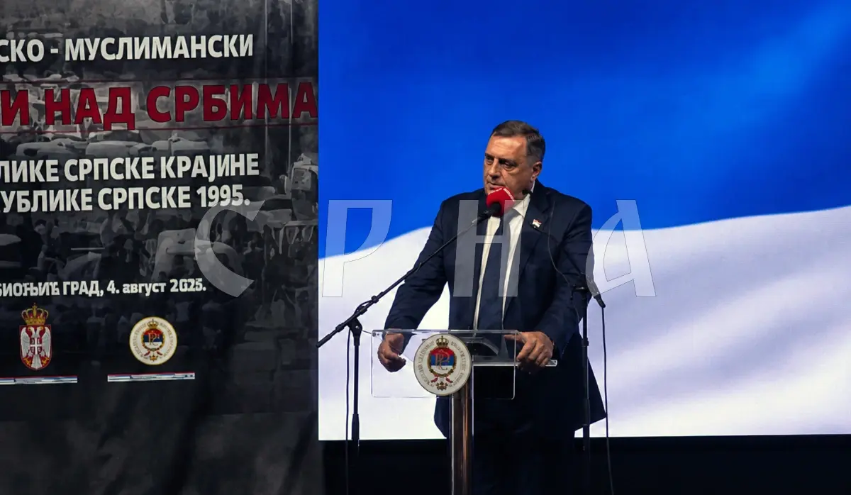 DODIK: SERB PEOPLE HONOURS THEIR OWN VICTIMS, BUT ALSO THE VICTIMS OF OTHERS