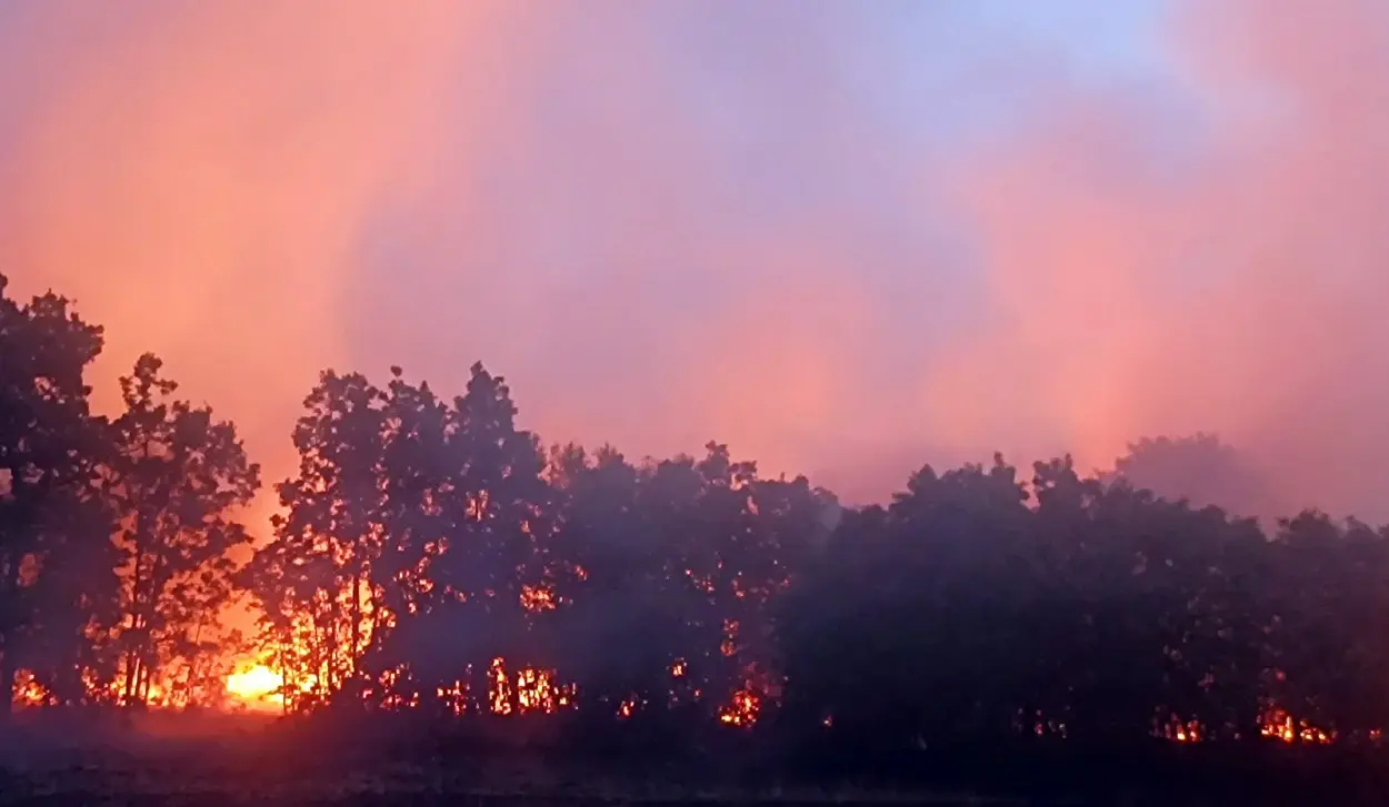 FIRES RAGING IN TULI, TURMENTI AND AROUND STRAČ HILL