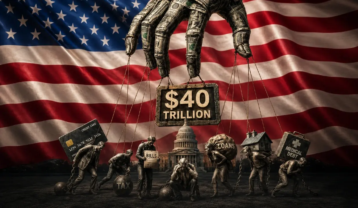 U.S. NATIONAL DEBT SURPASSES USD 40 TRILLION