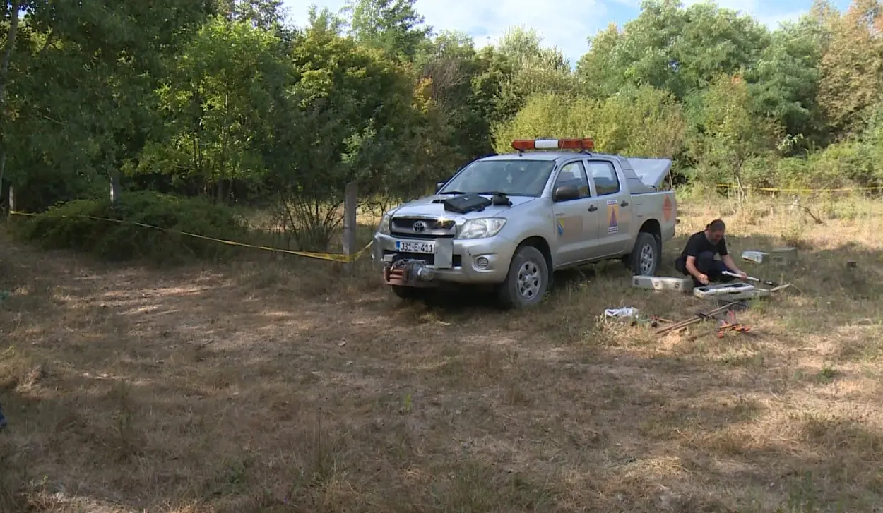 MINES FOUND - REMNANTS OF SFOR WEAPONS DISPOSAL OPERATIONS