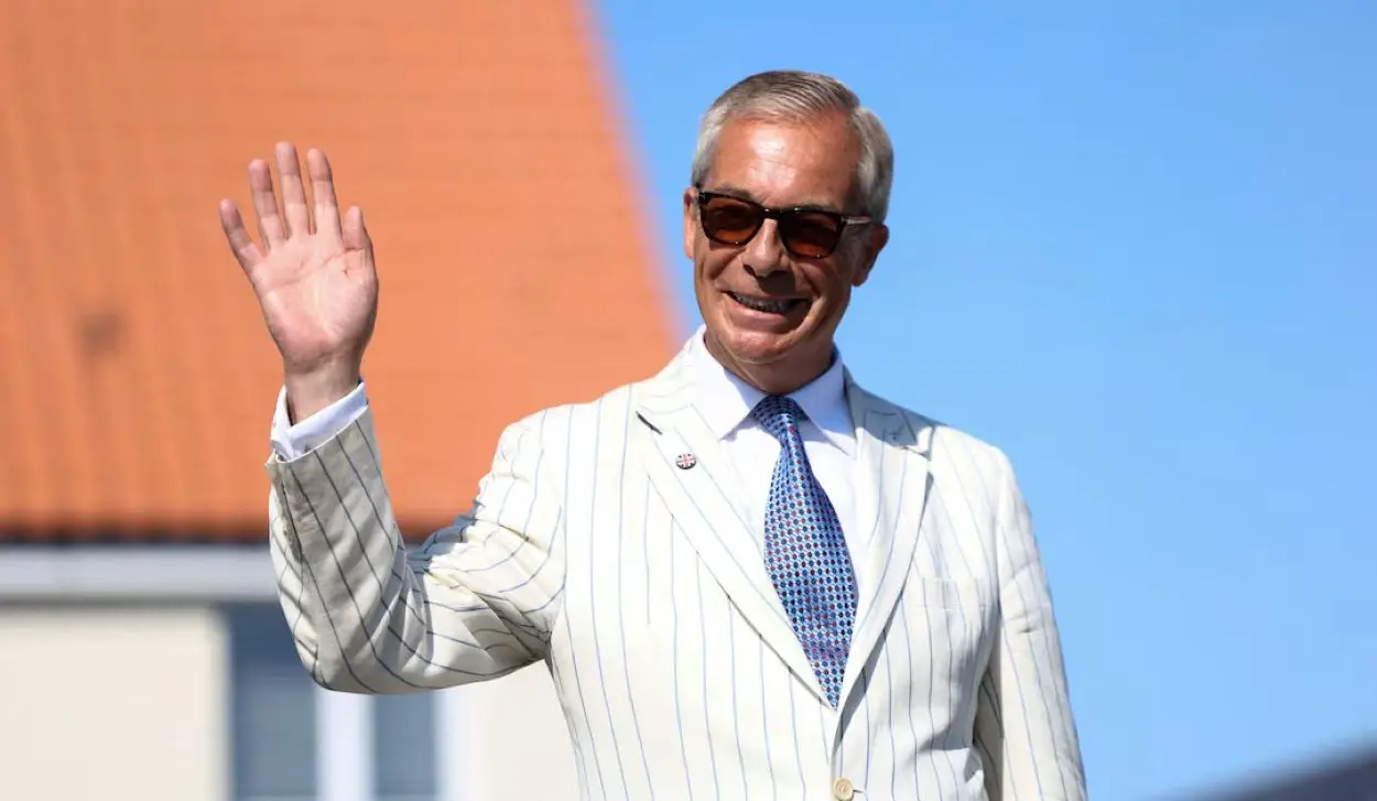 FARAGE DECLARES VICTORY IN CLACTON BY-ELECTION