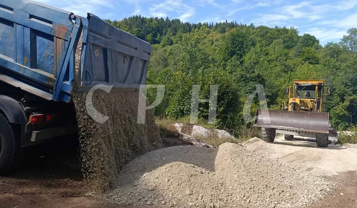 CONSTRUCTION OF ROAD TO THE ILIĆ FAMILY HOME BEGINS