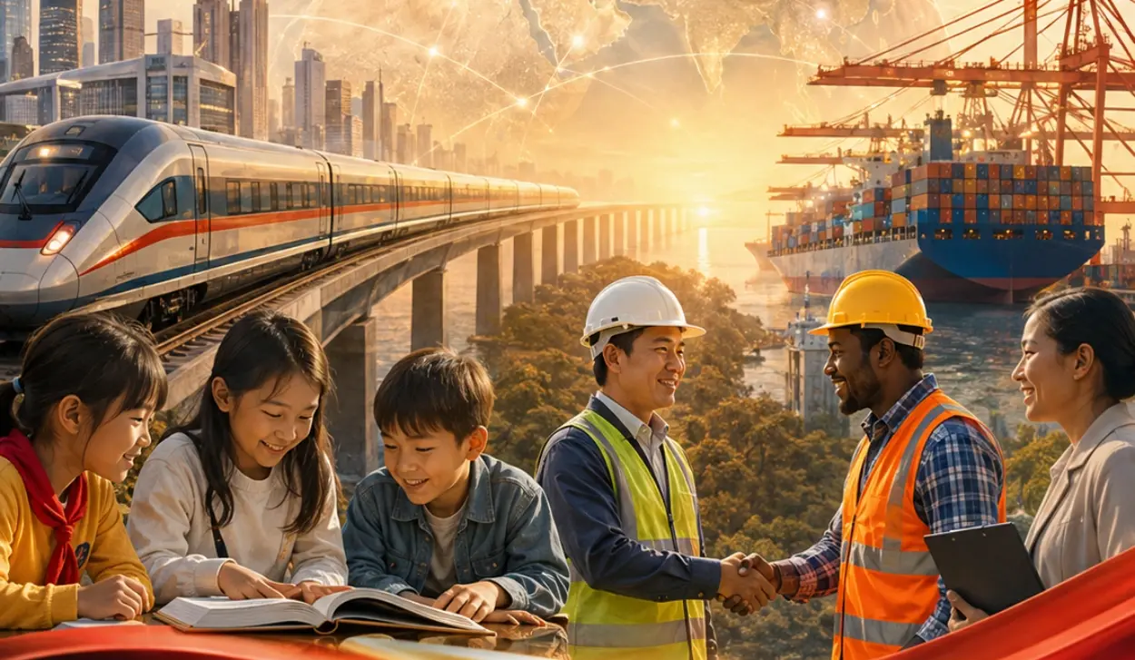 BELT AND ROAD INITIATIVE CONTRIBUTES TO BETTER LIFE FOR PEOPLE