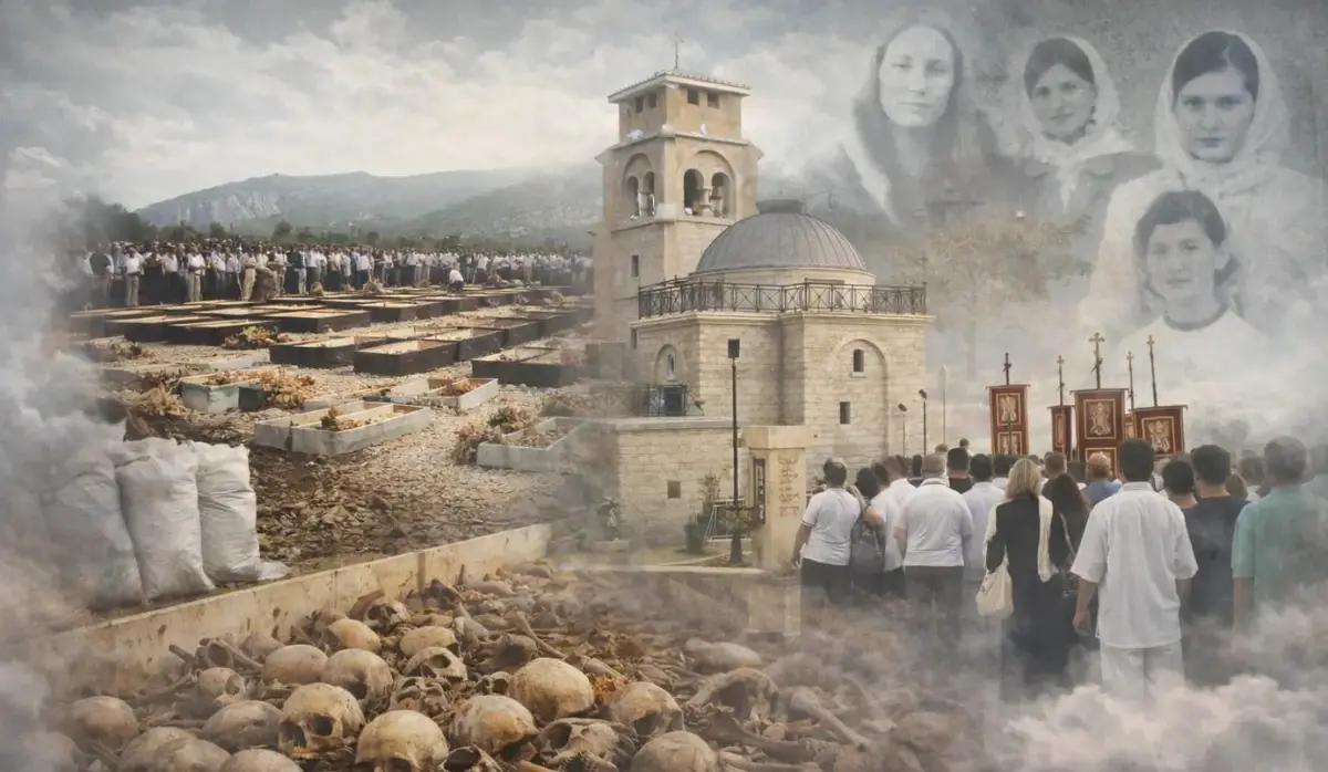SERBS THROWN INTO PITS BY THEIR CROAT NEIGHBOURS; CATHOLIC PRIESTS KNEW BUT DID NOT STOP IT