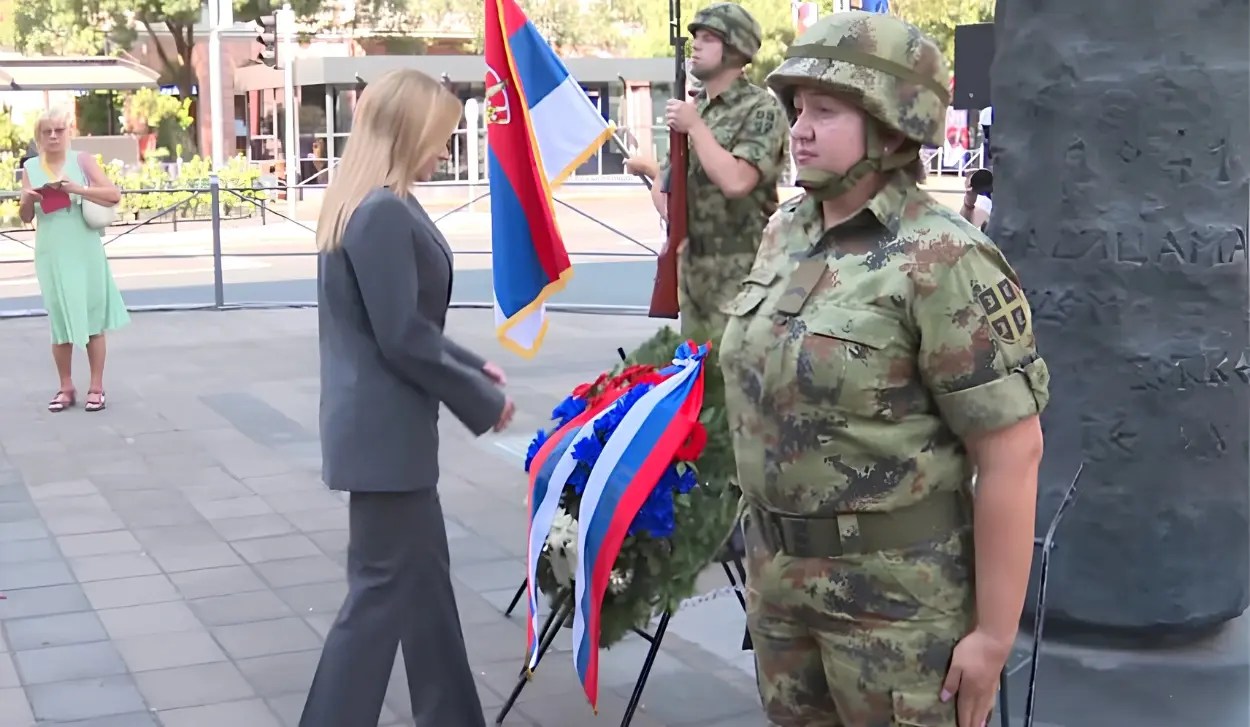 WREATHS LAID AT MONUMENT TO PATRIOTS HANGED 85 YEARS AGO