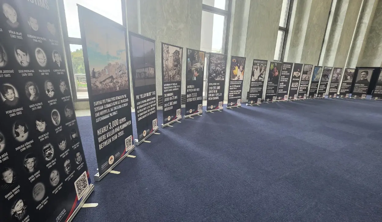 LEARN ABOUT SUFFERING OF SERBS EXHIBITION PRESENTED AT U.S. CONGRESS