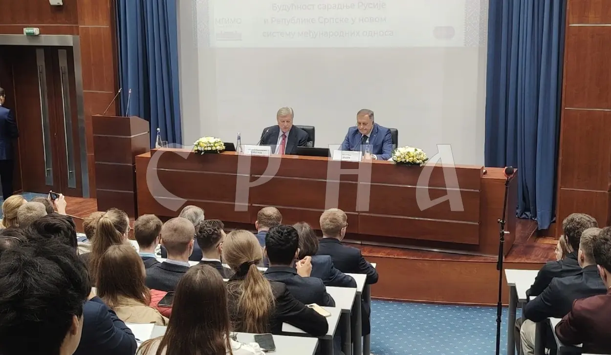 DODIK TO MOSCOW STUDENTS: SRPSKA REFUSED TO FOLLOW SANCTIONS POLICY TOWARD RUSSIA