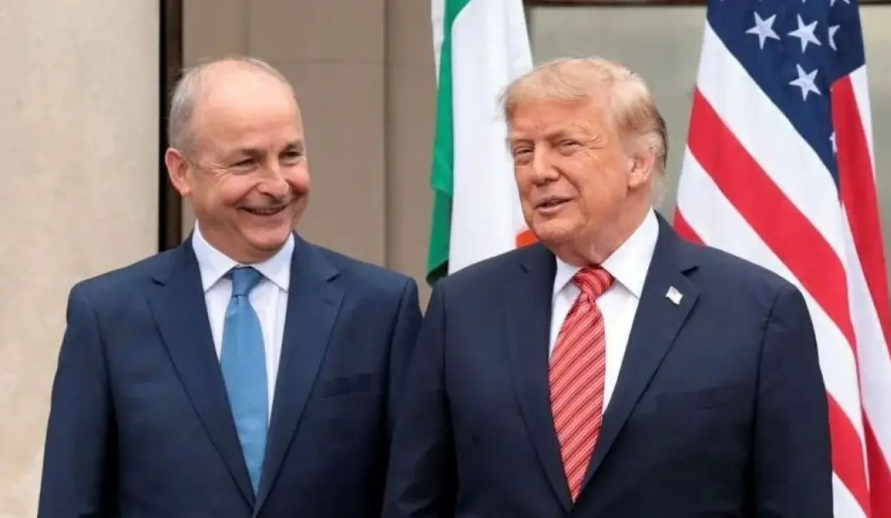 TRUMP: I WOULD LIKE TO SEE UNITED IRELAND