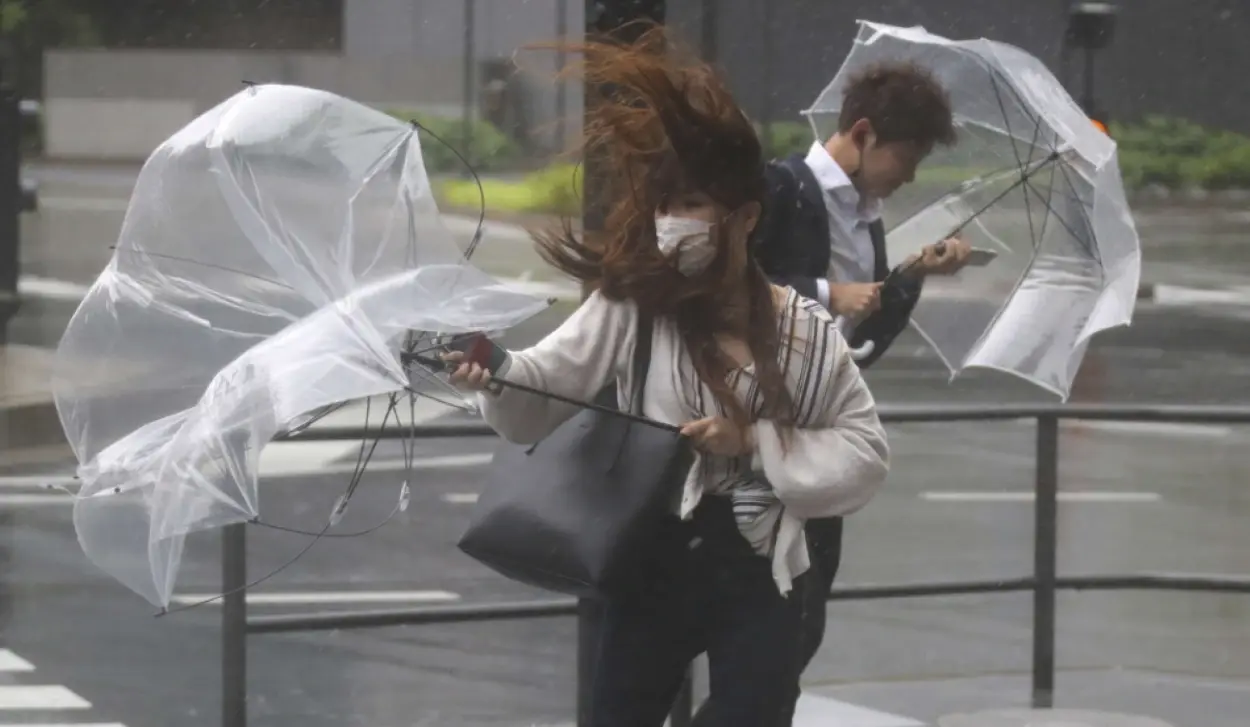 TWO PEOPLE KILLED IN TYPHOON STRIKE