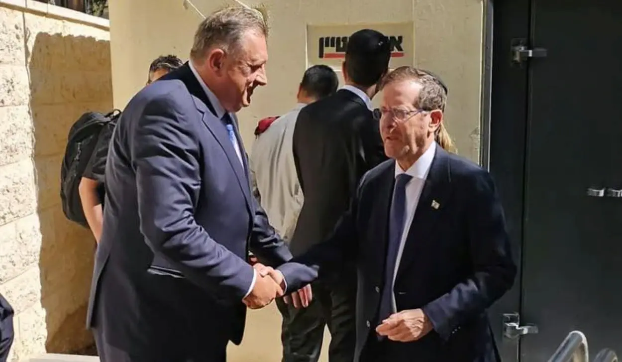 DODIK WITH HERZOG: SRPSKA RELIABLE PARTNER OF ISRAEL