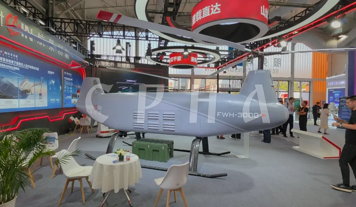 UNMANNED HELICOPTER WITH ONE-TONNE PAYLOAD CAPACITY PRESENTED