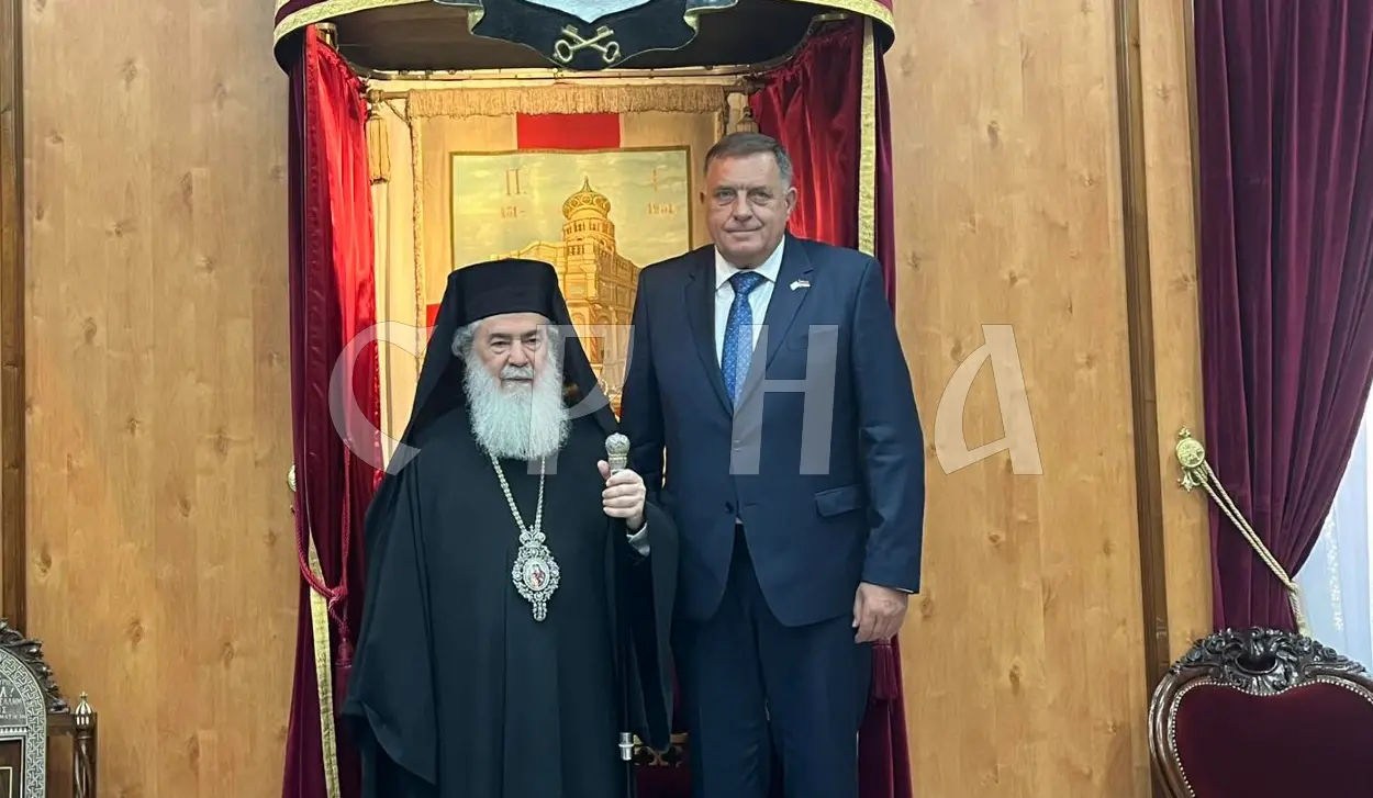 DODIK: REMAINING UNITED IN FAITH IS PATRIARCH THEOPHILOS’ MESSAGE TO SERBS