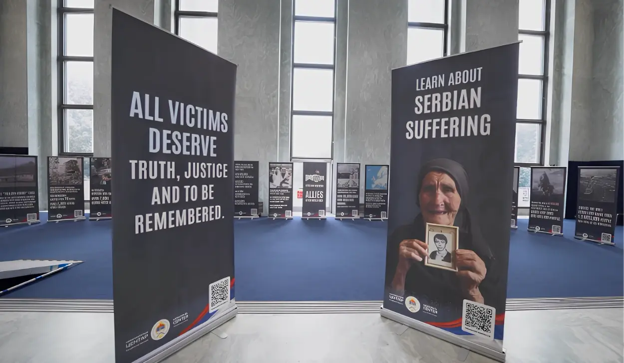 MEMORIAL CENTER BRINGS EXHIBITION ON SERB SUFFERING TO CHICAGO