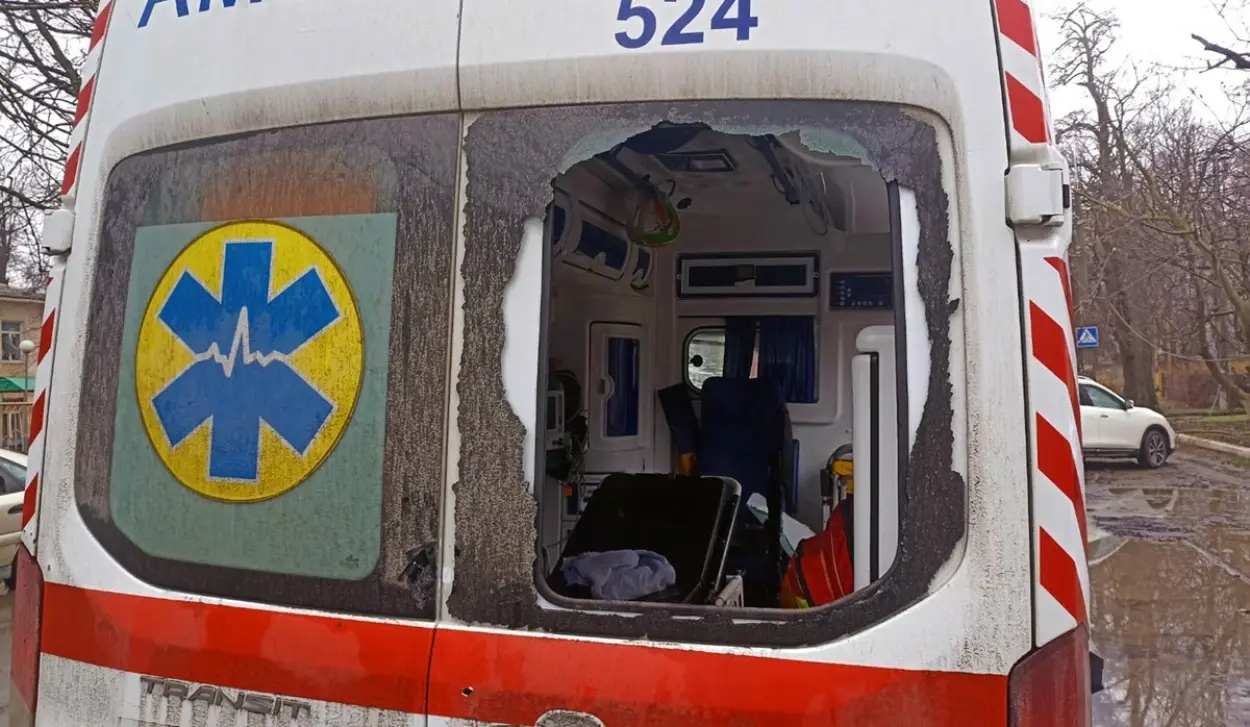 FOUR PEOPLE KILLED IN UKRAINIAN ATTACK ON EMERGENCY MEDICAL CREW