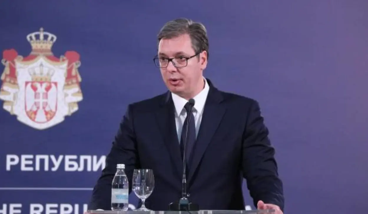 VUČIĆ STEPS DOWN AS PRESIDENT