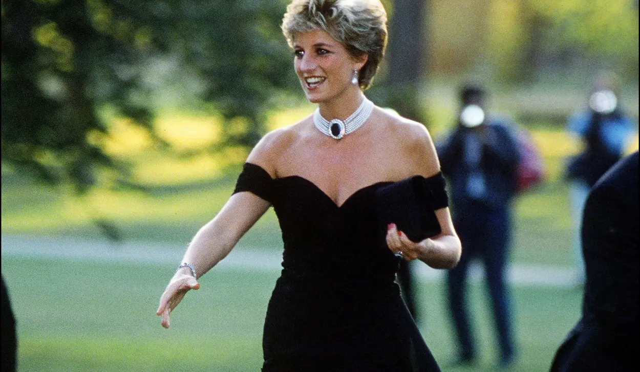PRINCESS DIANA'S BLACK DRESS RETURNS TO AUCTION