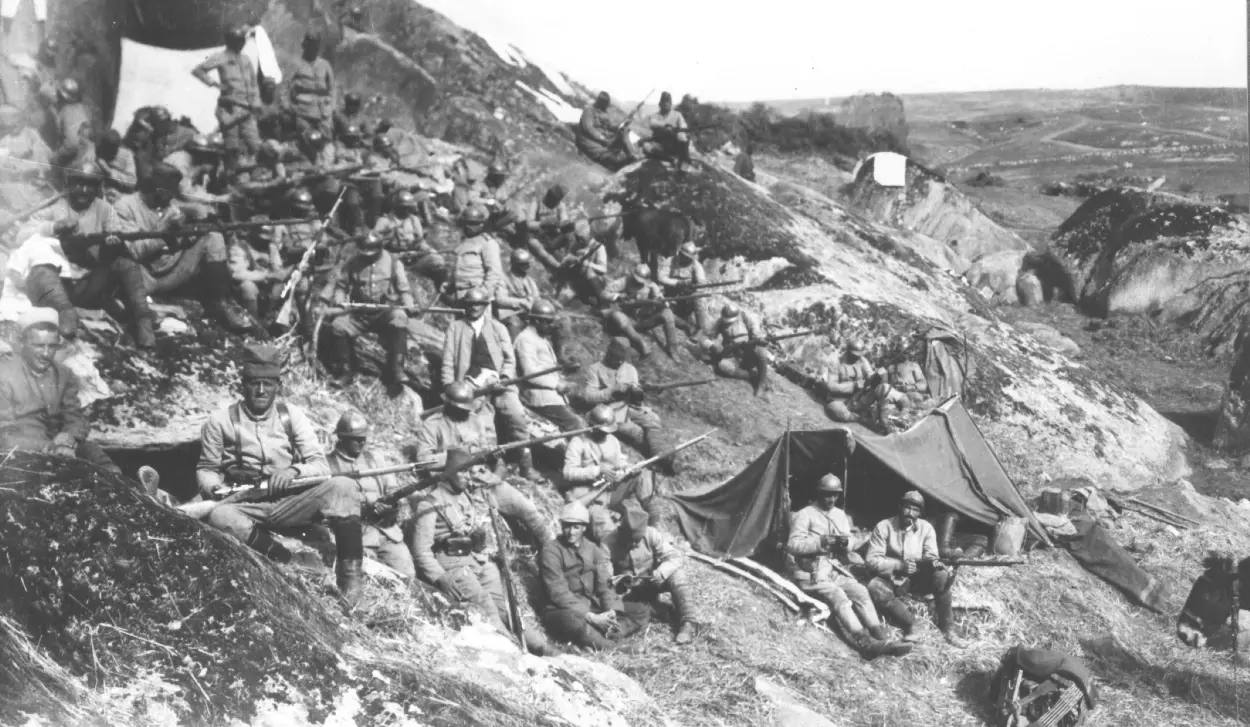 THE BEGINNING OF THE SALONIKA FRONT BREAKTHROUGH