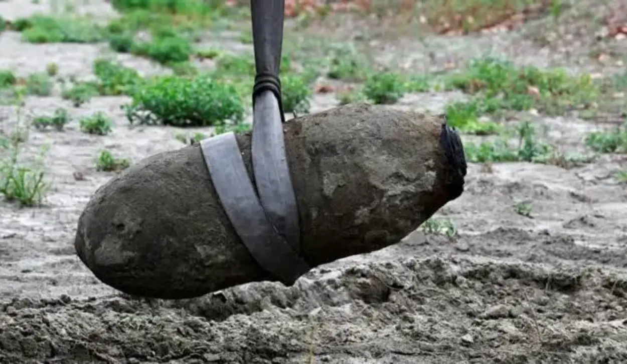 WORLD WAR II BOMB DISCOVERED IN BELGRADE'S PALILULA CONSTRUCTION SITE
