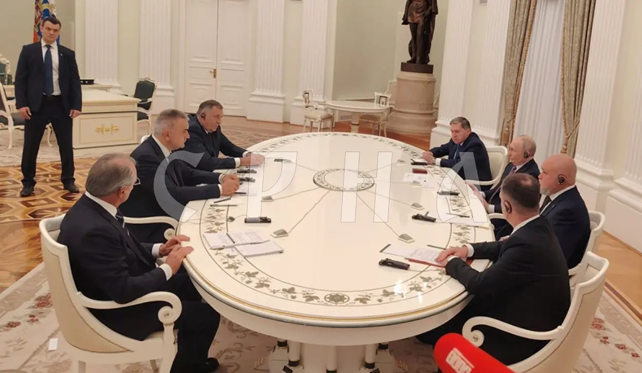 PUTIN: RUSSIA AND SRPSKA HAVE BROTHERLY RELATIONS, JOINTLY STRIVING FOR FAIRER INTERNATIONAL ORDER