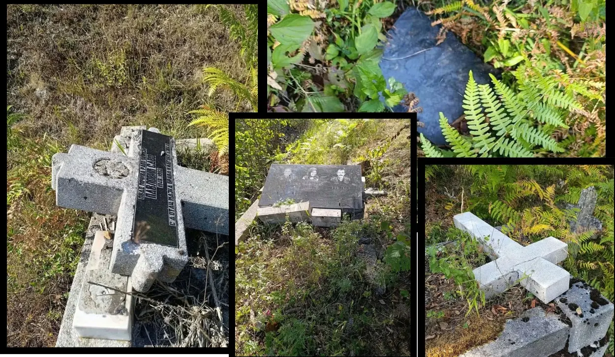 ELEVEN MONUMENTS DESTROYED AND CHAPEL DAMAGED IN TRNOVAC NEAR TRAVNIK