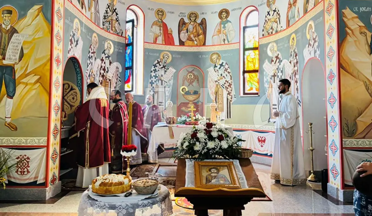 CHURCH OF HOLY NEW MARTYRS OF JASENOVAC CELEBRATES PATRON SAINT'S DAY IN MEĐUVOĐE