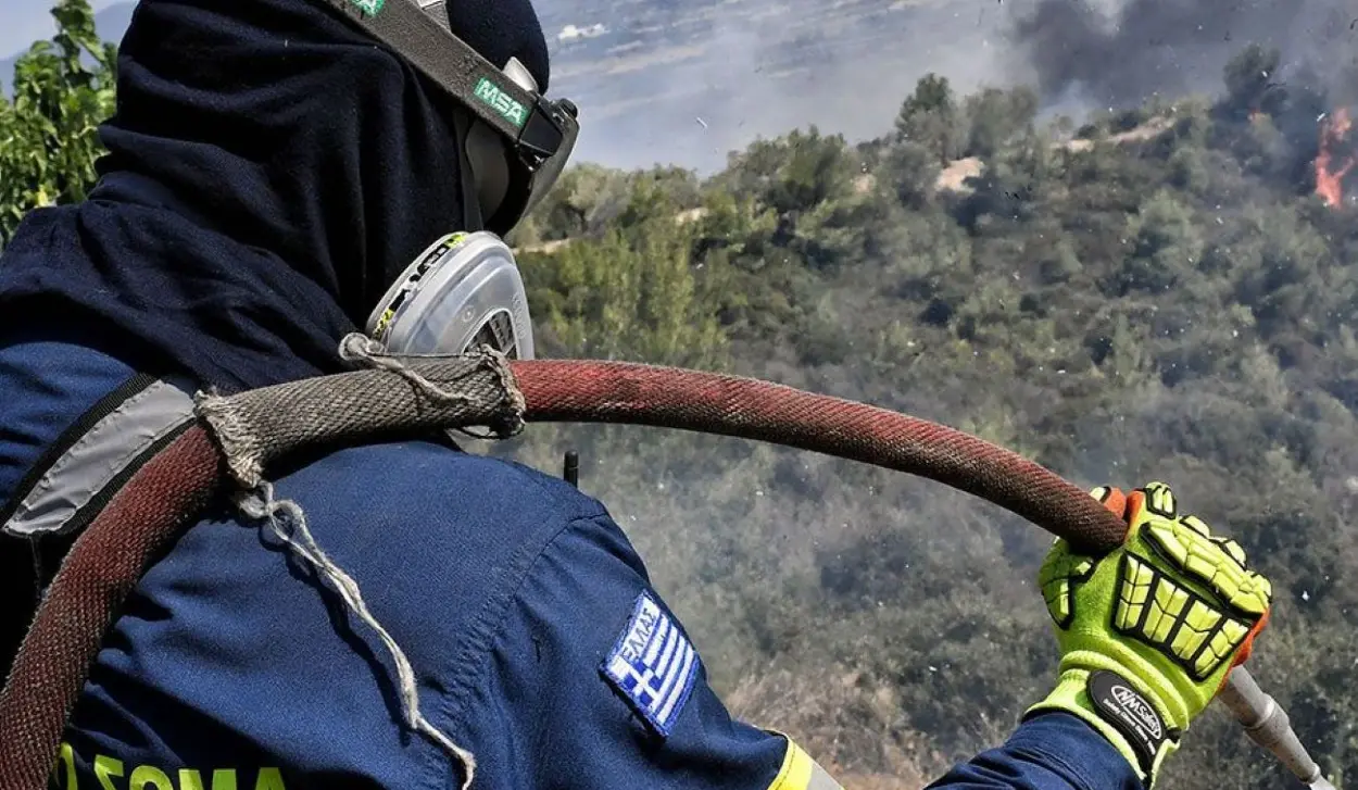 FIRE BREAKS OUT IN RURAL AREA OF KALOCHORI