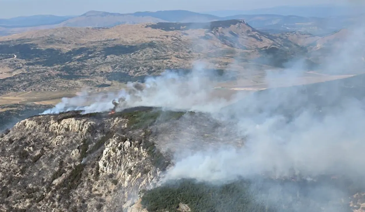 CANADAIR AIRCRAFT REQUESTED FROM CROATIA TO FIGHT FIRE ON ČVRSNICA