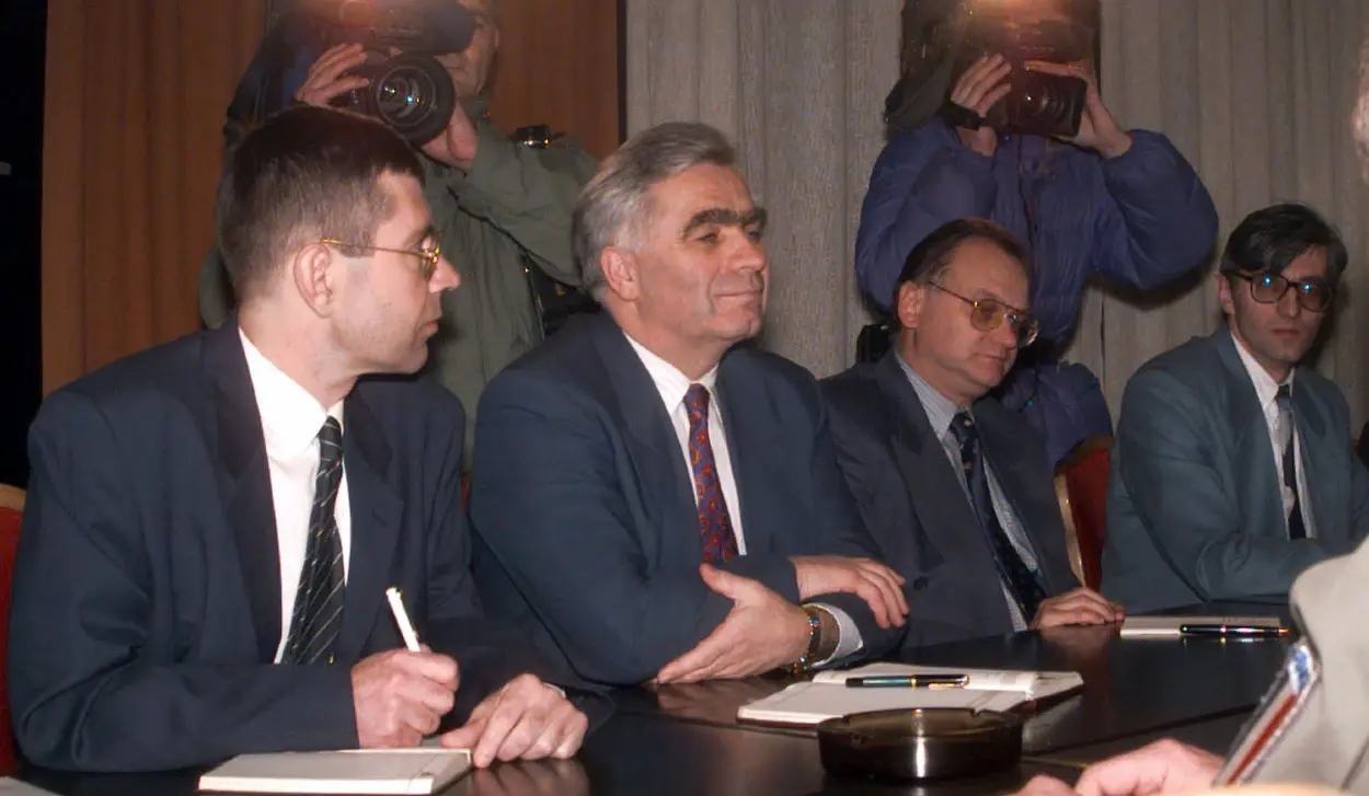 MOMČILO KRAJIŠNIK - FIRST SPEAKER OF THE NATIONAL ASSEMBLY