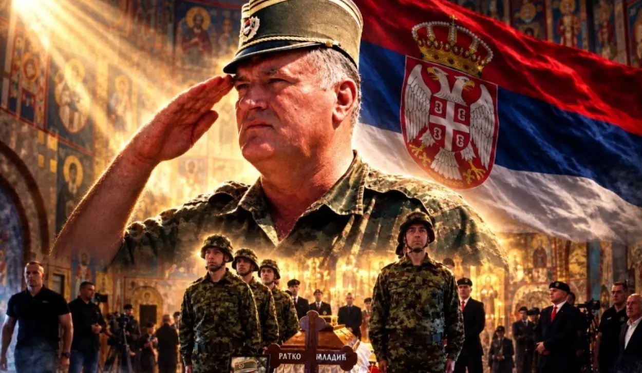 REPRESENTATIVES OF SERBIA'S GOVERNMENT AND POLITICAL PARTIES PAY TRIBUTE TO GENERAL MLADIĆ