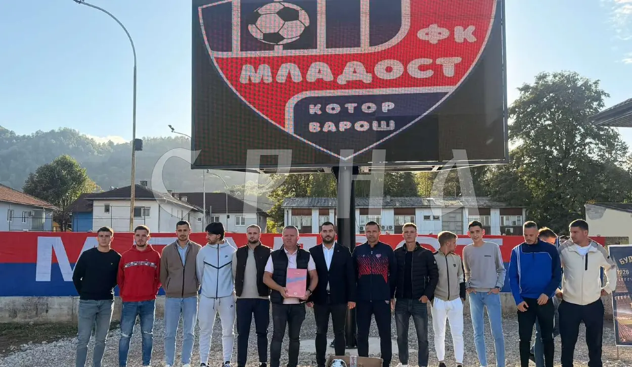 IGOR DODIK AND ZELJKOVIĆ PROVIDE FC MLADOST WITH NEW SCOREBOARD