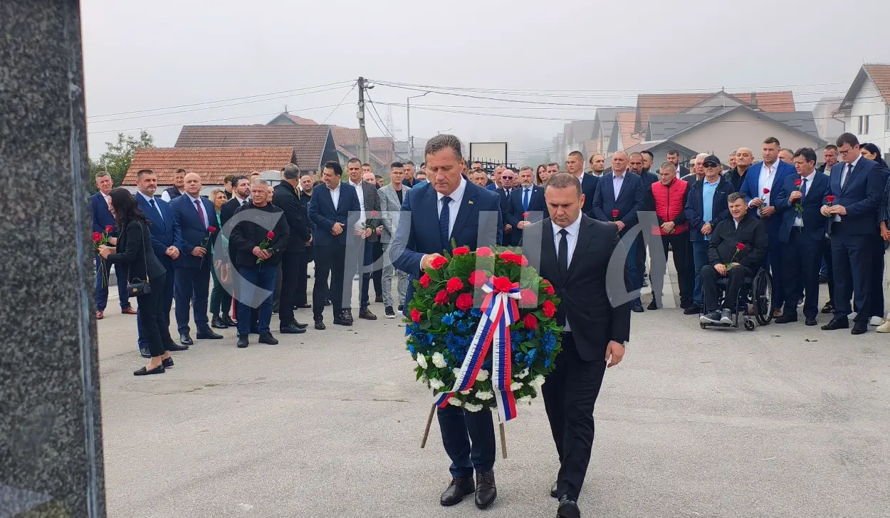 WREATHS AND FLOWERS LAID AT NEW ZEJTINLIK CEMETERY IN SOKOLAC