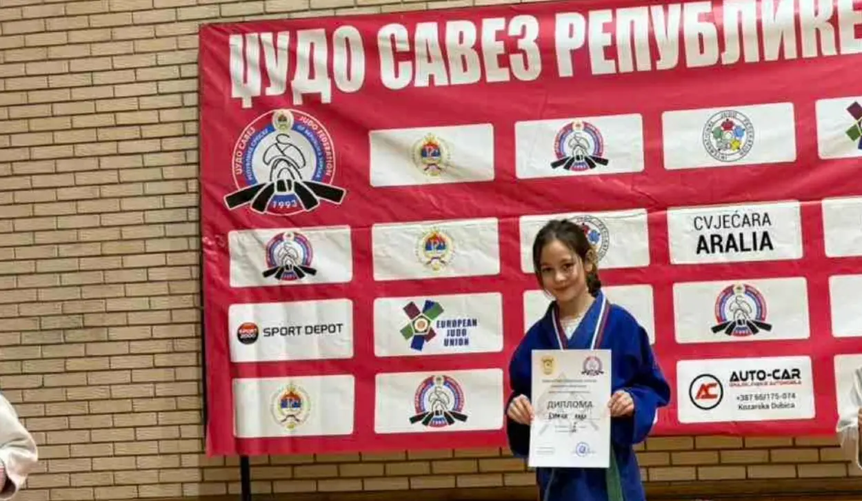 BRONZE FOR BERKOVIĆI'S NAĐA ĐURICA AT BALKAN JUDO CHAMPIONSHIP